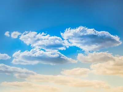Клипарт небо с облаками - красивые фото