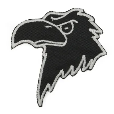 черно-белый орел, расправляющий большие крылья Иллюстрация вектора -  иллюстрации насчитывающей фауна, ангстрома: 222871600