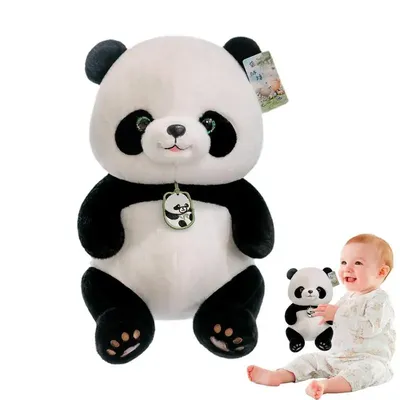 Игрушка мультяшная панда с большими глазами, медленно восстанавливающая  форму сенсорная игрушка, небьющаяся панда, расслабляющая игрушка для  детской корзины, подарки для детей | AliExpress