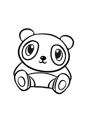 Panda. Панда. PNG. | Иллюстрации с пандой, Дети искусство арт, Милые рисунки
