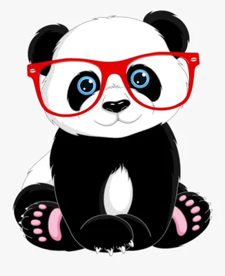 Детский рисунок панда - 84 фото