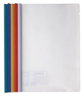 Папка-скоросшиватель пластик. СТАММ, А4, 160мкм, синяя | Резервснаб Плюс