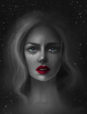 плачущая девочка
