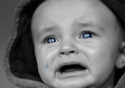 Картинка плачущий ребенок