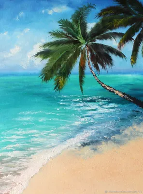 Картинки с пальмами и морем - 71 фото