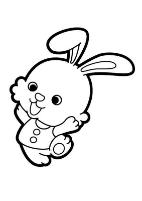 Заяц Аниматроник — раскраска для детей. Распечатать бесплатно.