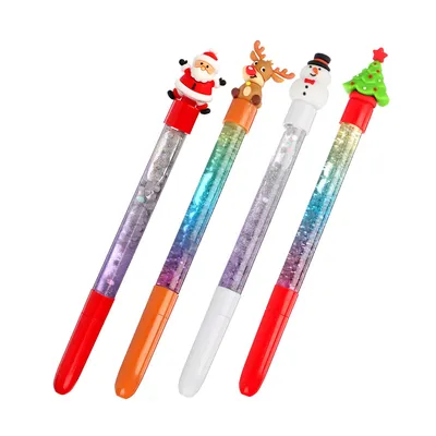 20 шт. 10 цветов милые Мультяшные Шариковая ручка для школы канцелярские  принадлежности Papelaria Escolar разноцветные ручки цветные стержни |  AliExpress