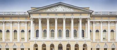 Русский музей в взгляде зимы Санкт-Петербурга Стоковое Фото - изображение  насчитывающей дворец, россия: 79774810