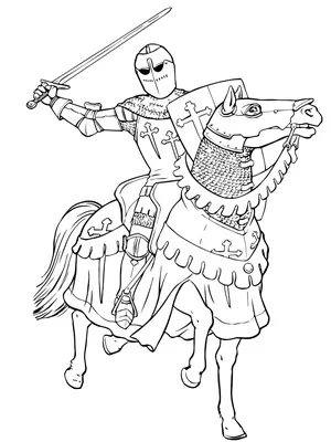 Рыцарь и неверный конь | Пикабу