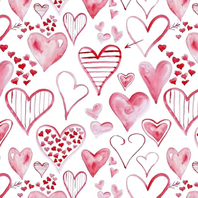 Много Розовых Сердец В Форме Сердца И Love You Текст На Белом Фоне Розовая  Тень Квадрат — стоковая векторная графика и другие изображения на тему  Абстрактный - iStock