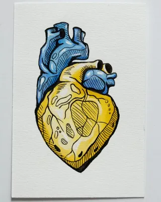 Разбитое сердце рисунок - 64 фото