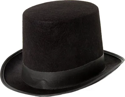 Фетровая шляпа цилиндр на вечеринку 15,5 см черная (id 56649654), купить в  Казахстане, цена на Satu.kz