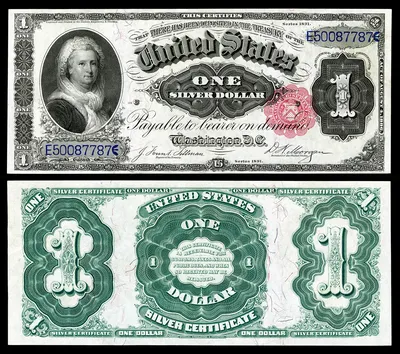 Martha on $1 · George Washington's Mount Vernon