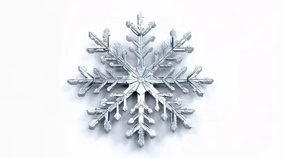 Бесшовные снежинки на белом фоне плакаты на стену • плакаты расслаиваться,  снежинка, кристалл | myloview.ru