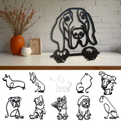 Рисунок собака для начинающих (50 фото) » рисунки для срисовки на  Газ-квас.ком