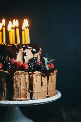 Торт со свечками - заказать по цене 3100 руб. с доставкой в Москве
