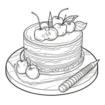 Торт «Кремовый рисунок» | Prima Torta