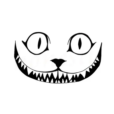 Улыбка чеширского кота без кота ,…» — создано в Шедевруме