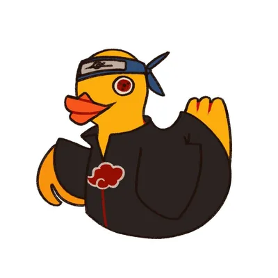 Логотип утки в стиле мультфильма/…» — создано в Шедевруме