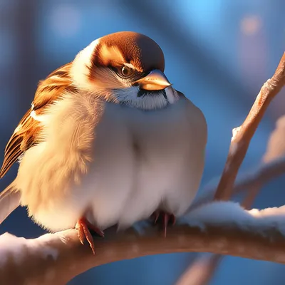 Воробей птицы на белом фоне (34 фото) - красивые фото и картинки pofoto.club