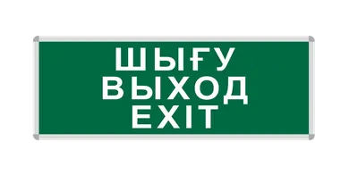 020 Знак Выход здесь (правосторонний) код Е01-02 (4409) купить в Минске,  цена