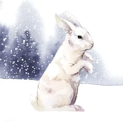 белый снегостук заяц или различные зайца крупным планом зимой в оттаве  канада Стоковое Фото - изображение насчитывающей пуща, ангстрома: 224412472