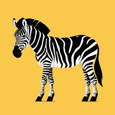 Скретч-картина \"Zebra\" (Зебра) 5587