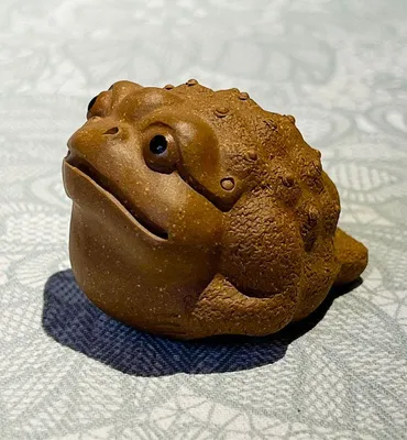 Трёхлапая жаба из глины хуан ни 🌞 Чайный Клуб Киев
