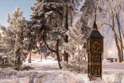 Зима в Москве. Фотограф Виктор Климкин