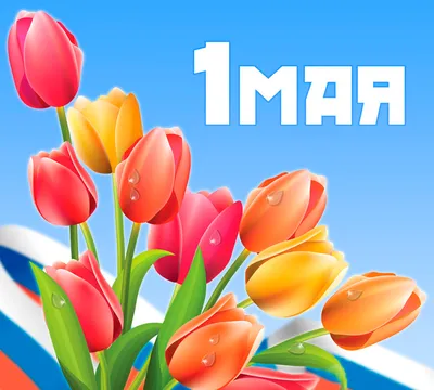 Поздравляем с 1 мая – праздником Весны и Труда!
