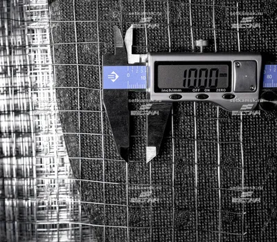 Сетка штукатурная, ячейка 10х10 мм (рулон 1х15 м) толщина 0,8мм,  оцинкованная купить в Москве у производителя оптом в интернет магазине -  СтальКрепеж