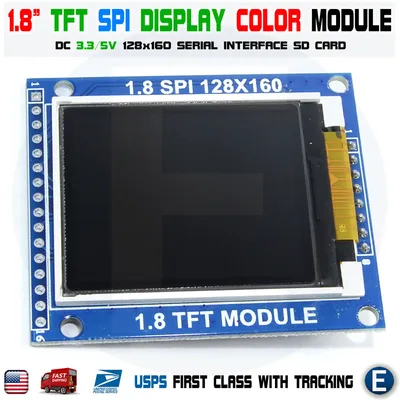 TFT LCD Breakout 1.8in 128x160 Hookup Guide Datasheet by SparkFun  Electronics | Digi-Key Electronics