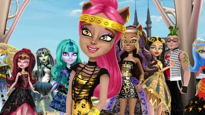 monster high 13 wishes - online puzzle