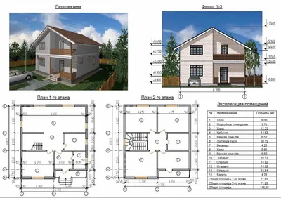 Проекты домов и коттеджей в Хабаровске: цена - купить готовый проект дома  на заказ в каталоге «Альфаплан»