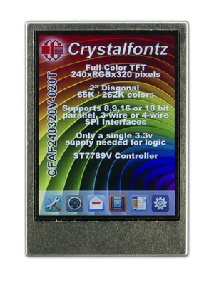 Color 2.4 inch TFT LCD Display w/Optional Capacitive Touch Panel,240x320 |  eBay