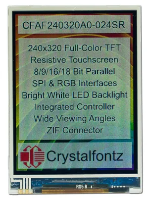 3.2 Inch 240x320 MPU 8/16bit Interface TFT LCD Display Module | Kingtech  Display