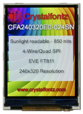 240x320 TFT LCD 2 Inch QVGA LCD st7789v LCD Screen With 36 Pin