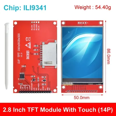 2.4 inch 240x320 61 pin FPC small replacement IPS OLED AMOLED display  screen panel module - YOURITECH