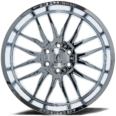 AXE Hades 24x12 -44 6X135/6X139.7 (6X5.5) Chrome | Tires and Engine  Performance