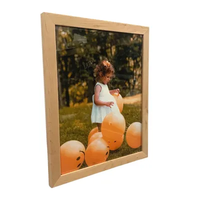 24x12 Picture Frame Natural Maple 24x12 Photo 24 x 12 24x12 Poster Light  Wood — Modern Memory Design Picture frames