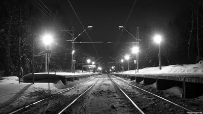 Сергей Заграевский. Фотоискусство. Обои для рабочего стола (железные  дороги). 2560х1440