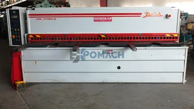 Baykal MGH 3100 mm x 10 mm CNC shears Used machines - Exapro