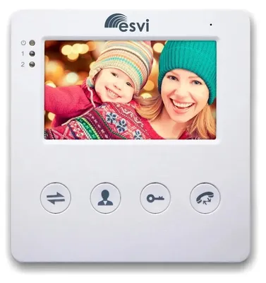 Видеодомофон ESVI EVJ-4, 320x240 купить по низким ценам в интернет-магазине  OZON (806550222)