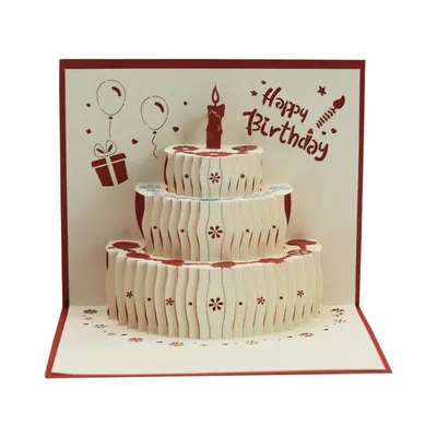 С днем рождения торт 3D Модель $6 - .fbx .obj .max - Free3D