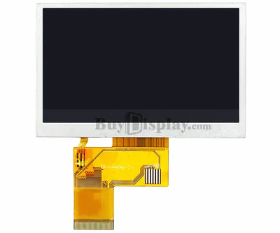 Low Cost 4.3\"480x272 TFT LCD Display w/OPTL Resistive or Capacitive Touch  Screen | eBay