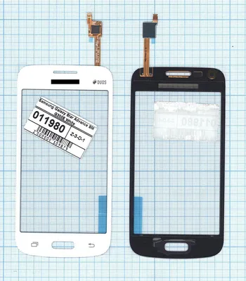 Запчасть для мобильного устройства HotComputers Сенсорное стекло (тачскрин)  для Samsung Galaxy Star Advance SM G350E white, Диагональ 4.3, 480x800 -  купить по выгодным ценам в интернет-магазине OZON (614220997)