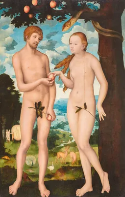 Adam and Eve - The Courtauld