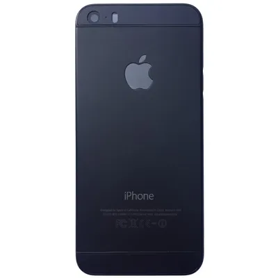 Купить корпус iPhone 5s в стиле iPhone 6 чёрный. Цена, отзывы