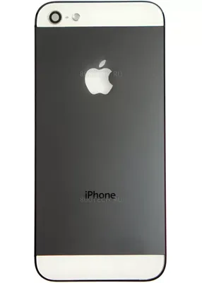 Корпус со светящимся логотипом iPhone 5 черный
