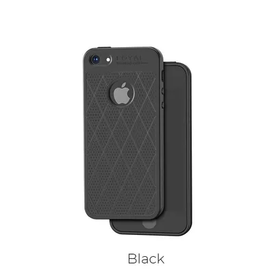 Силиконовый чехол для iPhone 5/5S/SE с принтом «Черный минерал» — купить в  интернет-магазине Case Place